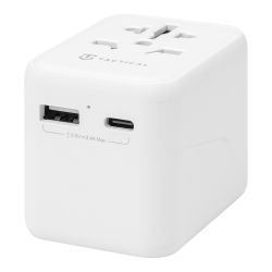 Tactical PTP Travel Adapter / white