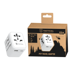 Tactical PTP Travel Adapter / white