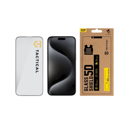 Tactical Glass Shield 5D for Apple iPhone 15 Pro Max / black