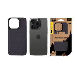 Tactical MagForce Aramid Cover for Apple iPhone 15 Pro / black