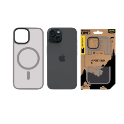 Tactical MagForce Hyperstealth Cover for iPhone 15 / light grey