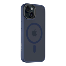 Tactical MagForce Hyperstealth Cover for iPhone 15 / deep blue
