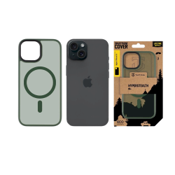 Tactical MagForce Hyperstealth Cover for iPhone 15 / forest green