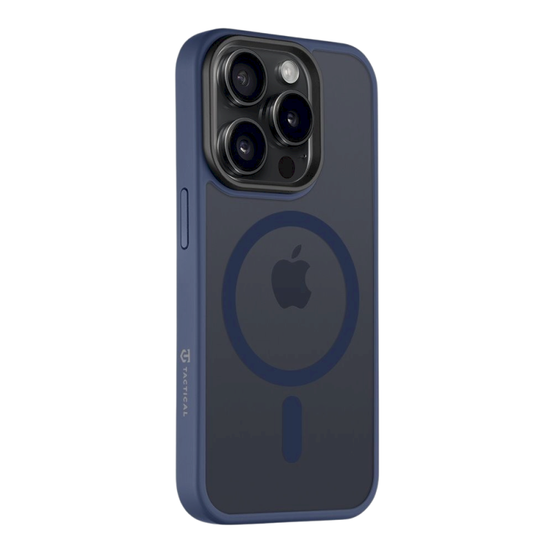 Tactical MagForce Hyperstealth Cover for iPhone 15 Pro / deep blue