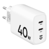 Tactical Base Plug Dual 40W Charger / white