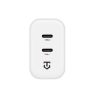 Tactical Base Plug Dual 40W Charger / white