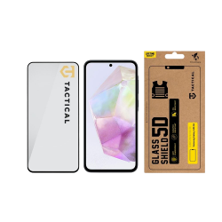Tactical Glass Shield 5D for Samsung Galaxy A35 5G / black