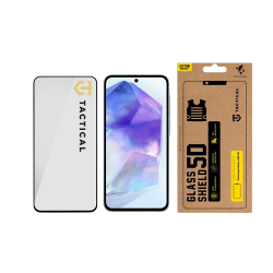 Tactical Glass Shield 5D for Samsung Galaxy A55 5G / black