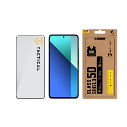 Tactical Glass Shield 5D for Xiaomi Redmi Note 13 4G/5G/14S / black
