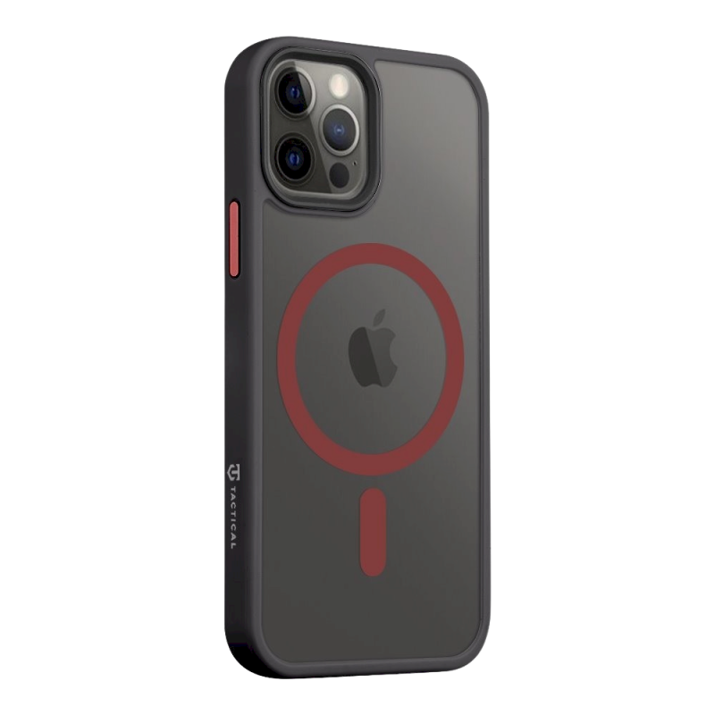 Tactical MagForce Hyperstealth 2.0 Cover for iPhone 12/12 Pro / black/red
