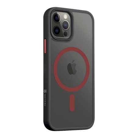Tactical MagForce Hyperstealth 2.0 Cover for iPhone 12/12 Pro / black/red