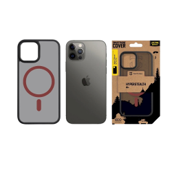 Tactical MagForce Hyperstealth 2.0 Cover for iPhone 12/12 Pro / black/red