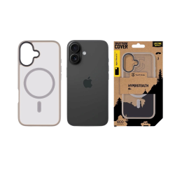 Tactical MagForce Hyperstealth Cover for iPhone 16 / light grey