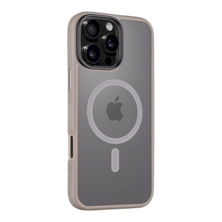Tactical MagForce Hyperstealth Cover for iPhone 16 Pro Max / light grey