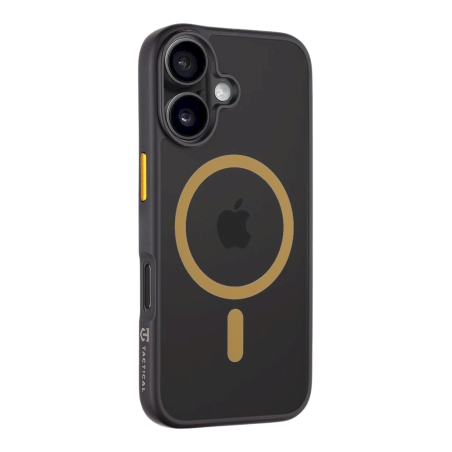 Tactical MagForce Hyperstealth 2.0 Cover for iPhone 16 / black/yellow