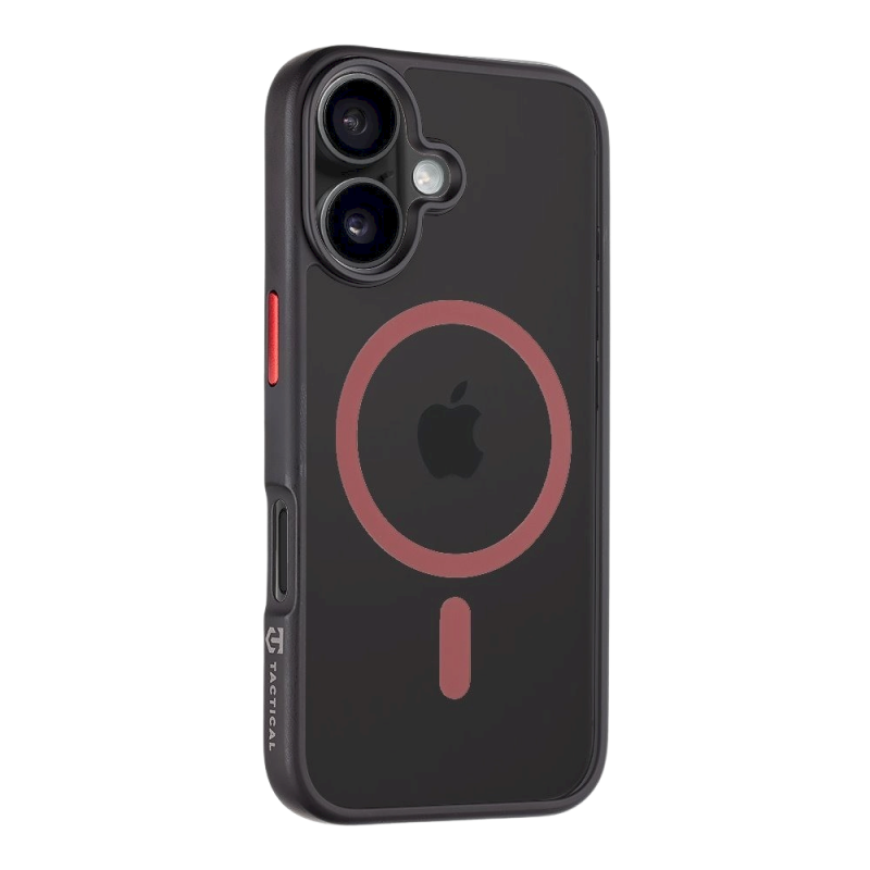 Tactical MagForce Hyperstealth 2.0 Cover for iPhone 16 / black/red