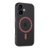 Tactical MagForce Hyperstealth 2.0 Cover for iPhone 16 / black/red