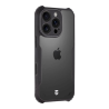 Tactical Quantum Stealth Cover for Apple iPhone 16 Pro / clear/black