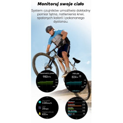 GRAVITY Smartwatch GT24-1 GPS with Silicone Strap / black/navy blue