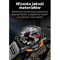 GRAVITY Smartwatch GT24-1 GPS with Silicone Strap / black/navy blue
