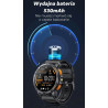 GRAVITY Smartwatch GT24-1 GPS with Silicone Strap / black/navy blue