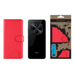 Tactical Field Notes Case for Xiaomi Redmi 14C 4G/A4 5G/Poco C75 / red