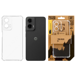 Tactical TPU Plyo Cover for Motorola G35 / transparent
