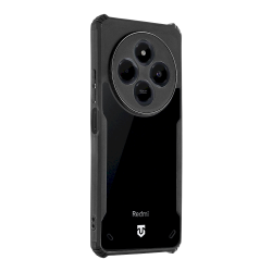 Tactical Quantum Stealth Cover for Xiaomi Redmi 14C 4G/A4 5G/Poco C75 / clear/black