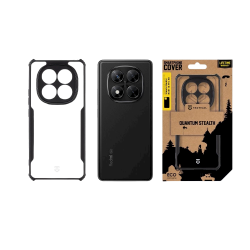 Tactical Quantum Stealth Cover for Xiaomi Redmi Note 14 Pro 5G/X7 5G / clear/black