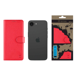 Tactical Field Notes Case for Apple iPhone 16e / red