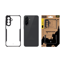 Tactical Quantum Stealth Cover for Samsung Galaxy A36 5G / clear/black