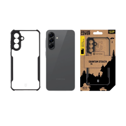 Tactical Quantum Stealth Cover for Samsung Galaxy A56 5G / clear/black