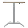 Leitz 65340001 stovimasis stalas Tamsiai Pilka