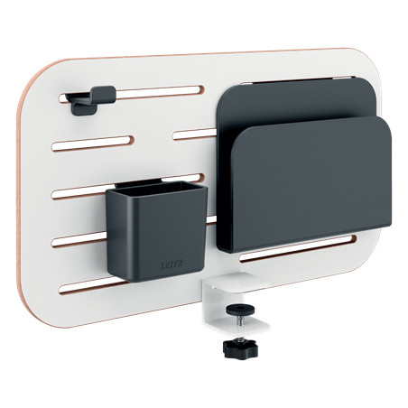 Leitz 65480000 stalinis dokumentų dėklas MDF, Perdirbtas plastikas, Guma Balta