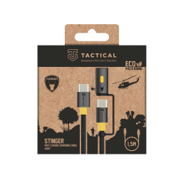 Tactical Stinger Cable USB-C/USB-C Cable 1.5m / black