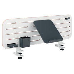 Leitz 65490000 stalinis dokumentų dėklas MDF, Perdirbtas plastikas, Guma Balta