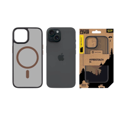 Tactical MagForce Hyperstealth 2.0 Cover for iPhone 15 / black/Moucha Moose