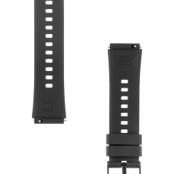 Tactical Quick Release Silicone Band 18mm / black