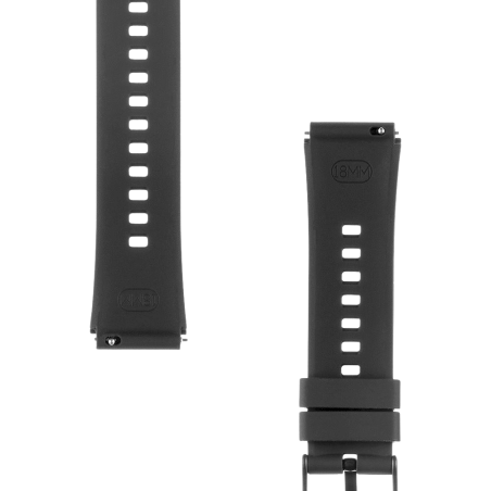 Tactical Quick Release Silicone Band 18mm / black