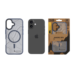 Tactical MagForce Hyperstealth Sika Cover for iPhone 16 / Deep Blue