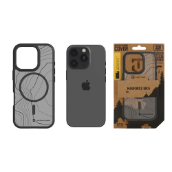 Tactical MagForce Hyperstealth Sika Cover for iPhone 16 Pro / asphalt