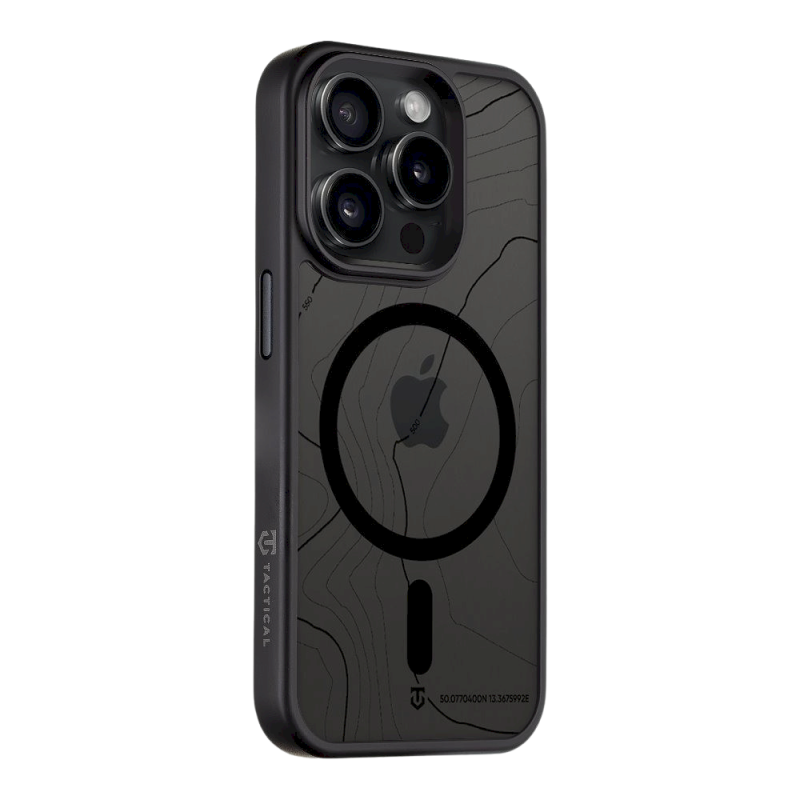Tactical MagForce Hyperstealth Sika Cover for iPhone 15 Pro / asphalt