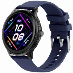 GRAVITY GT12-2 Women's Smartwatch with Silicone Strap + Black Bracelet / navy