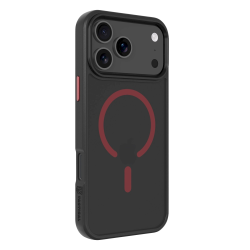 Tactical MagForce Hyperstealth 2.0 Cover for iPhone 17 Pro Max / black/red