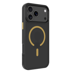 Tactical MagForce Hyperstealth 2.0 Cover for iPhone 17 Pro Max / black/yellow