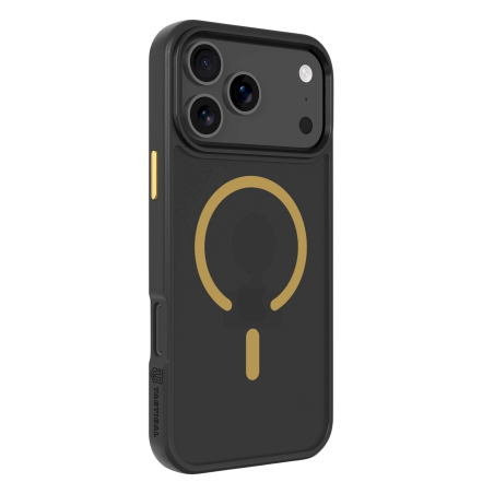 Tactical MagForce Hyperstealth 2.0 Cover for iPhone 17 Pro Max / black/yellow
