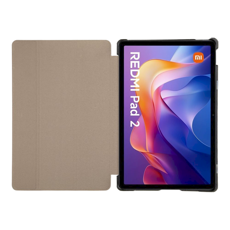 Tactical Book Tri Fold Case for Xiaomi Redmi Pad 2 11" / black