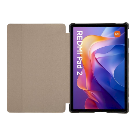 Tactical Book Tri Fold Case for Xiaomi Redmi Pad 2 11" / black