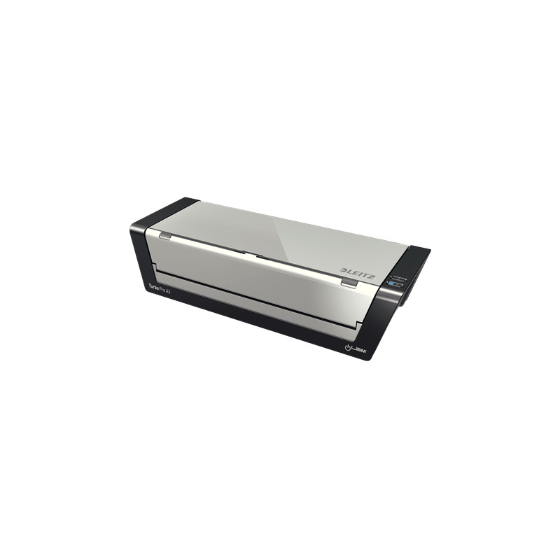Leitz iLAM Touch Turbo Pro Hot laminator 2000 mm/min Black, Silver
