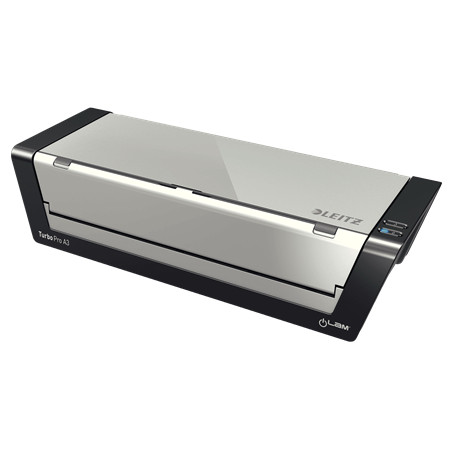Leitz iLAM Touch Turbo Pro Hot laminator 2000 mm/min Black, Silver